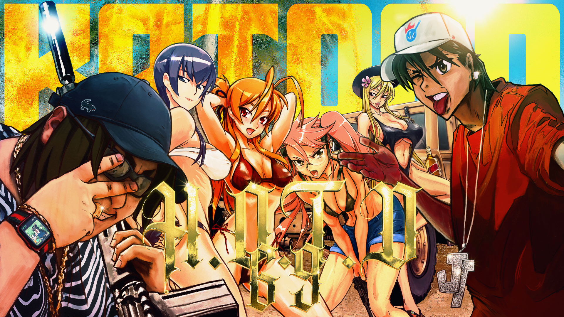 Highschool of the Dead: Zumbis, Gostosas e Dilemas Morais